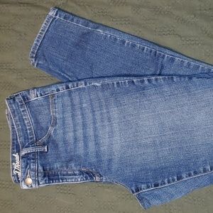 Universal Thread blue jeans,  high rise jegging.